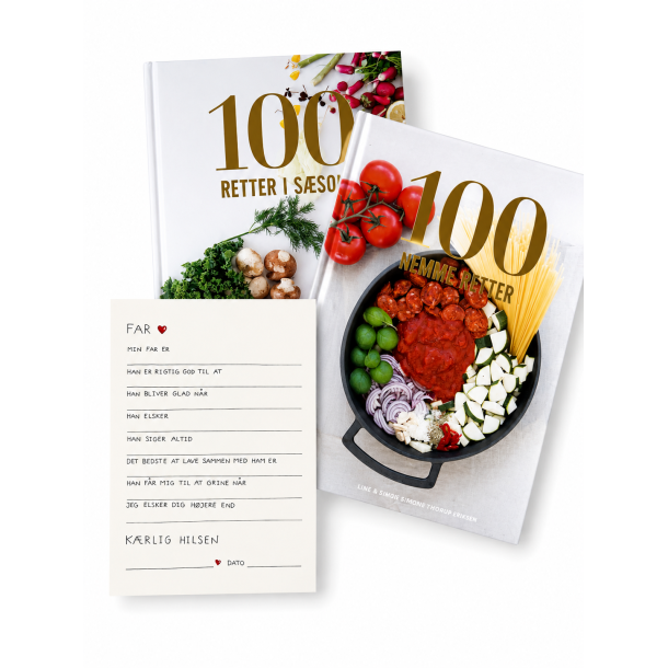 100 NEMME RETTER, 100 RETTER I S�SON + FARSKORT