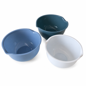 TEMPERERINGSSK�LE I 3 BL� NUANCER , 3 STK