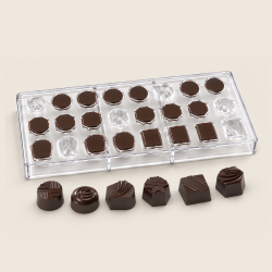 CHOKOLADEFORM 17 - BLANDET