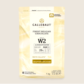 HVID CALLEBAUT CHOKOLADE (1 KG)