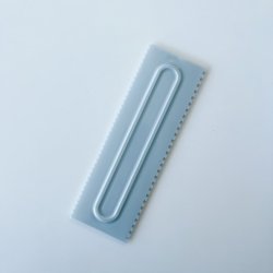 CHOKOLADESKRABER MED RILLER TIL SNIRKLER 