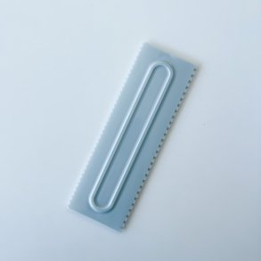 CHOKOLADESKRABER MED RILLER TIL SNIRKLER 