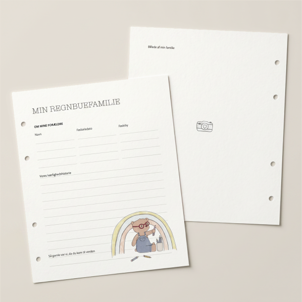 TILL�GSSIDE: MIN REGNBUFAMILIE - BARNETS BOG