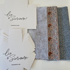 LAV DINE EGNE PEDARI�SKER - DIY KIT - Bl�/RUSTFARVET