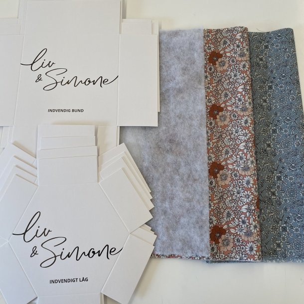 LAV DINE EGNE PEDARI�SKER - DIY KIT - Bl�/RUSTFARVET