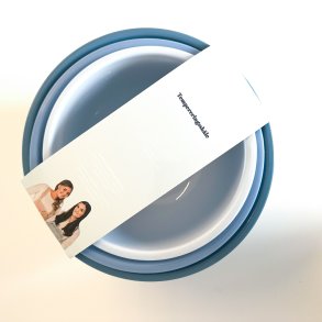 TEMPERERINGSSKLE I 3 BL NUANCER , 3 STK