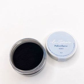 PULVERFARVE - SORT 
